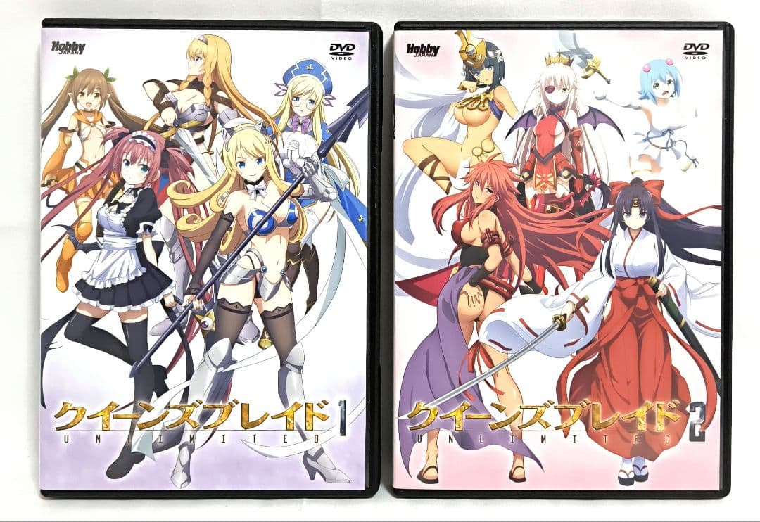 ケース無し//クイーンズブレイド【DVD】シリーズ全26巻セット