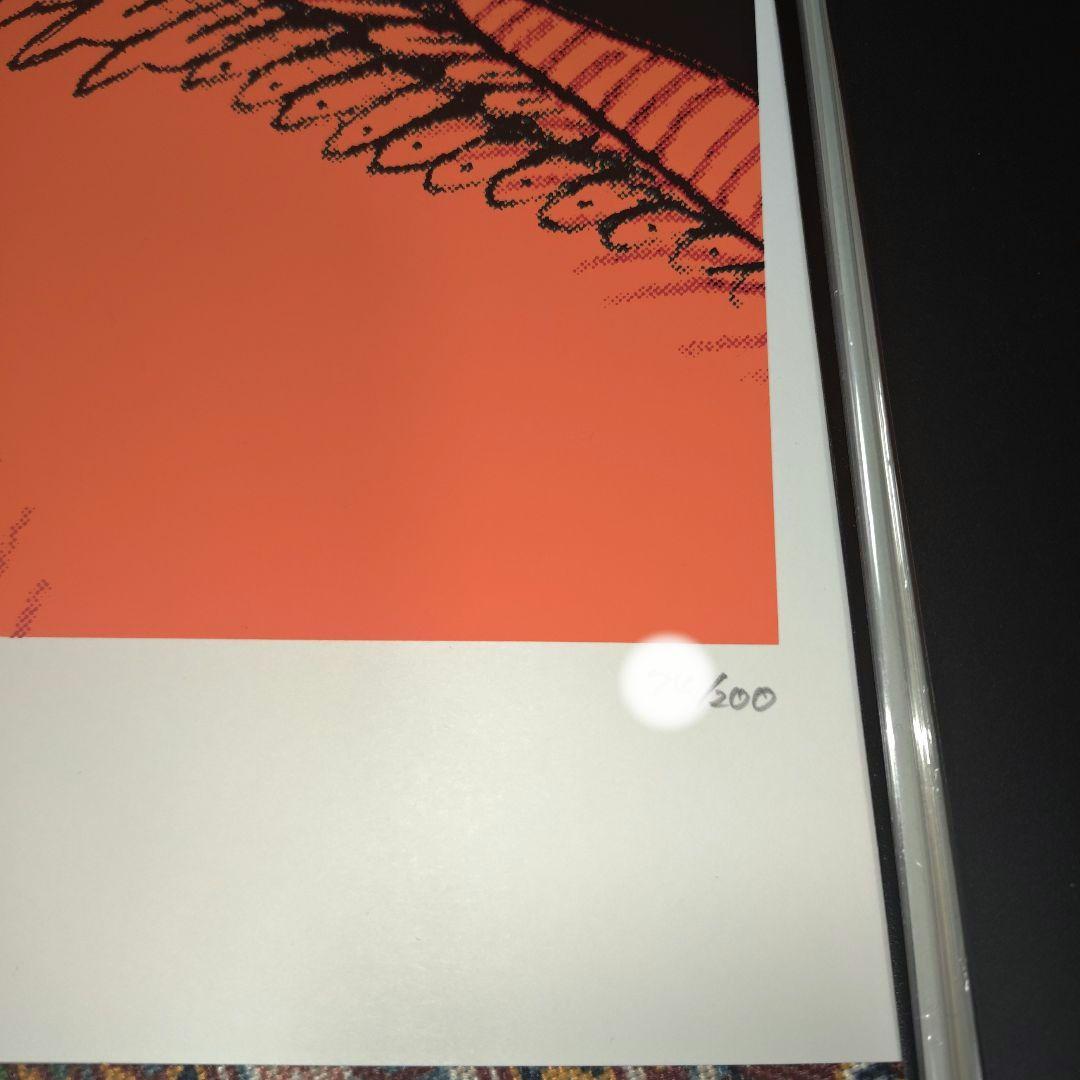 ロッキンジェリービーン x RUDE GALLERY シルクスクリーンポスター