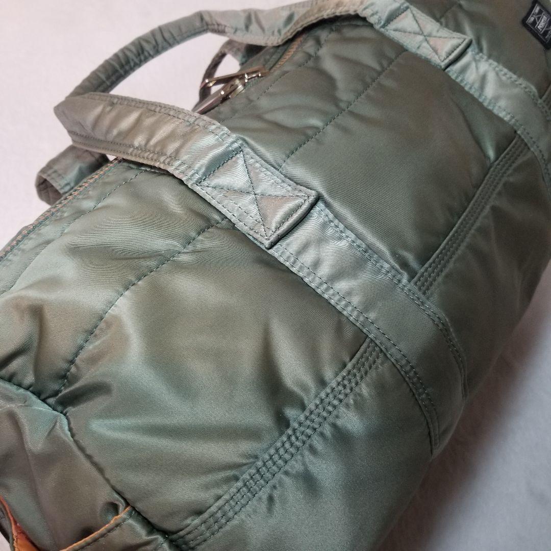廃盤　極美品 ポーター タンカー ダッフルバッグ　2way セージ　大容量