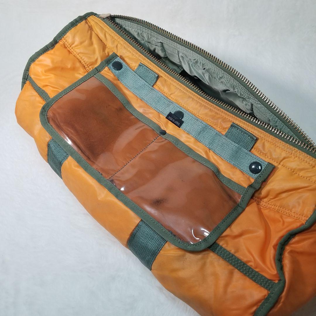 廃盤　極美品 ポーター タンカー ダッフルバッグ　2way セージ　大容量