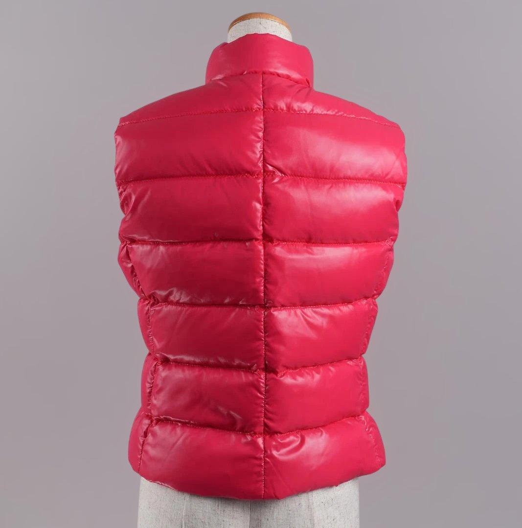【ゆと】モンクレール ダウンベスト サイズ1 レディース ピンク