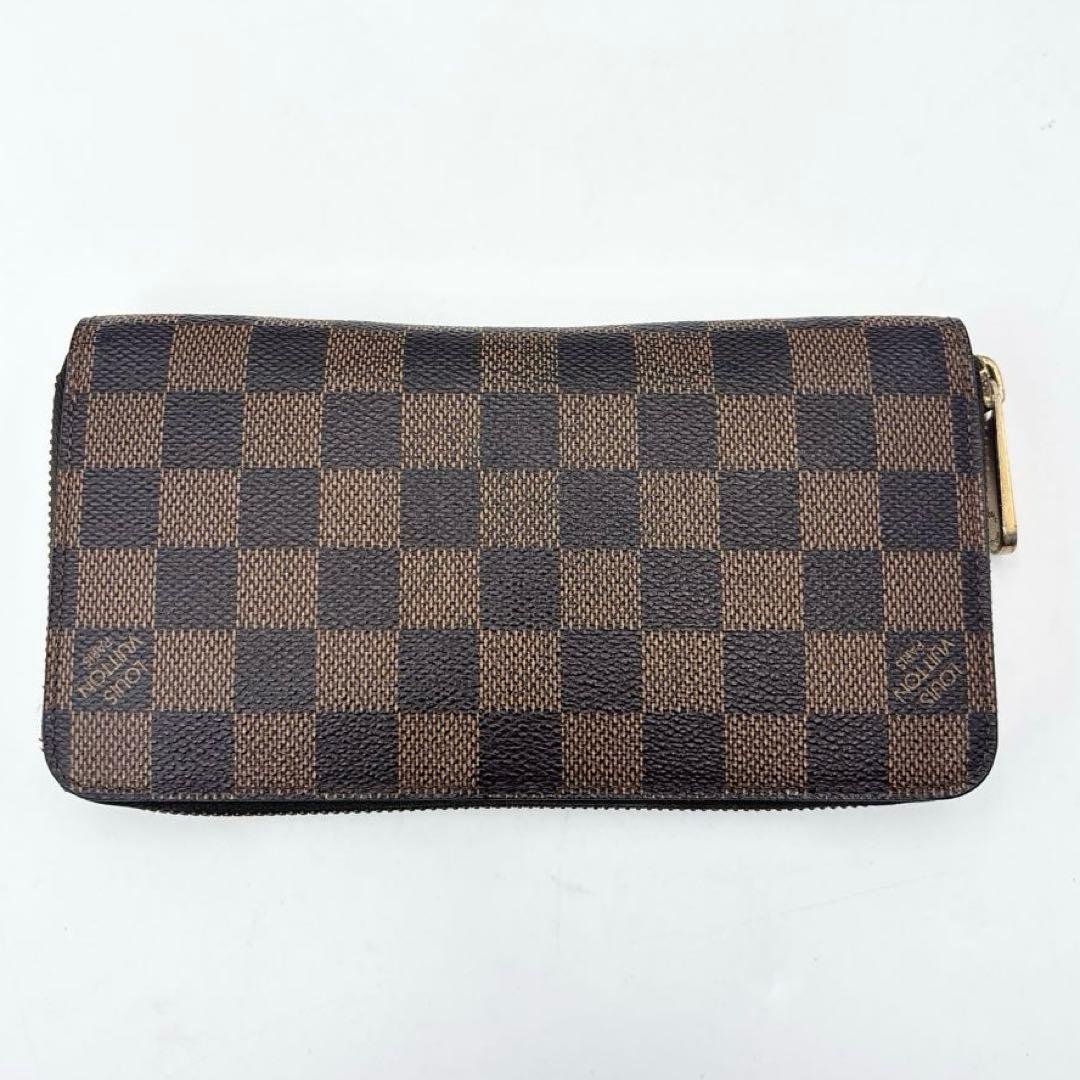 ルイ・ヴィトン N41661 ダミエ ジッピーウォレット ラウンドジップ