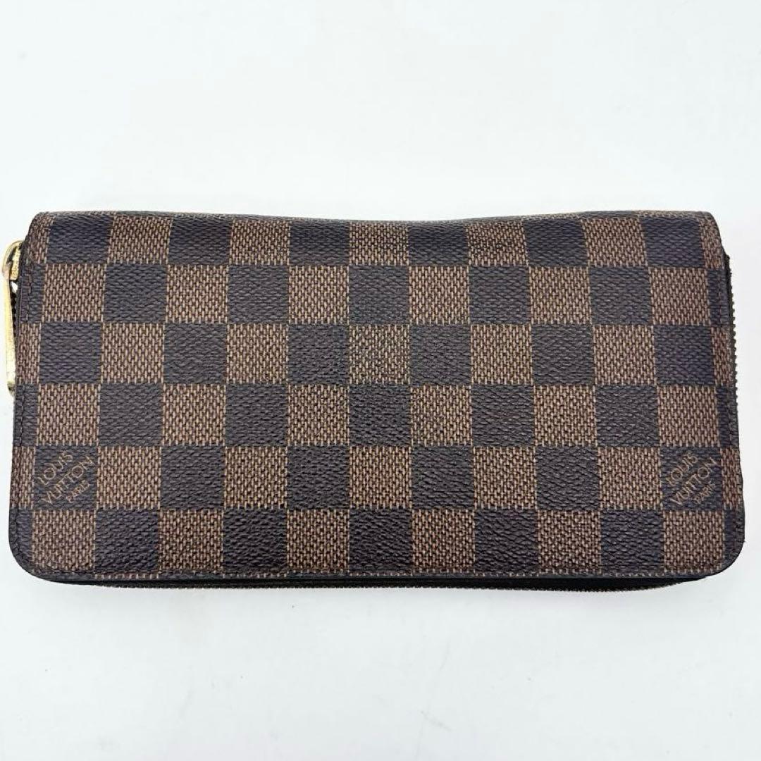 ルイ・ヴィトン N41661 ダミエ ジッピーウォレット ラウンドジップ