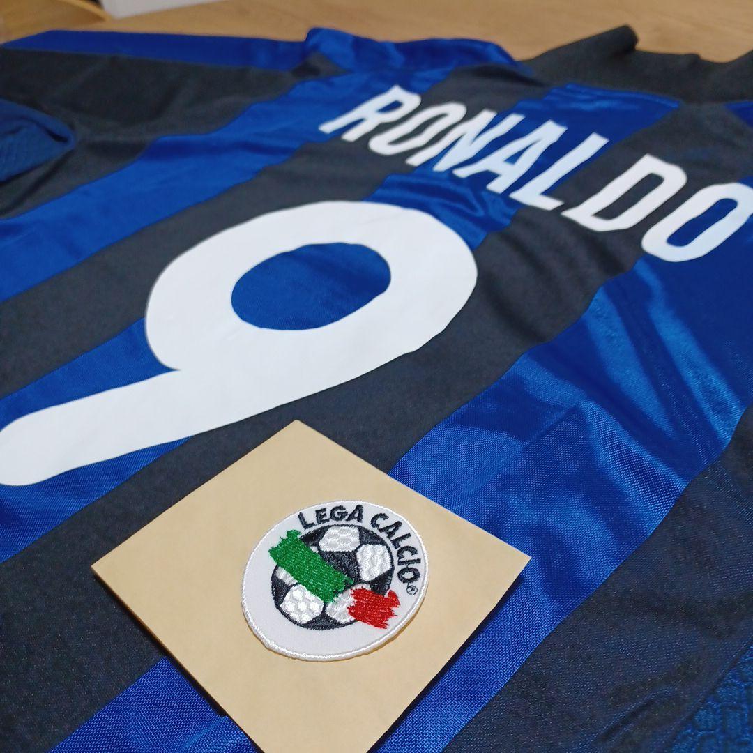 XLサイズ 正規品 00/01インテル ロナウド ナイキ カルチョパッチ付き