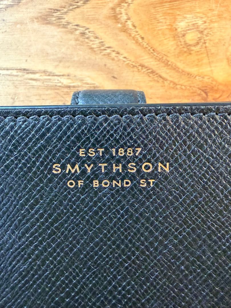 スマイソン smythson パナマコンチネンタルパース　Sサイズ　折り財布