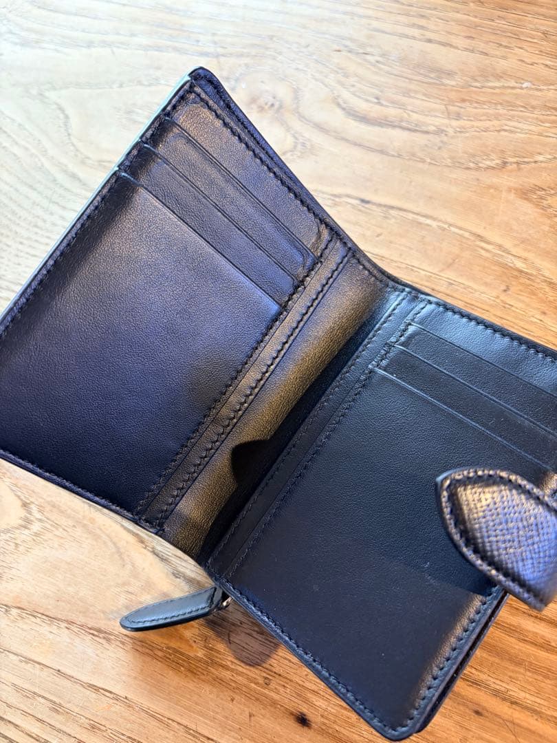 スマイソン smythson パナマコンチネンタルパース　Sサイズ　折り財布