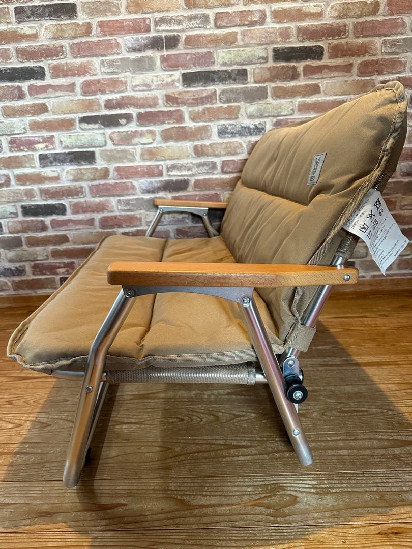 DOD(ディーオーディー) グッドラックソファロー 二人掛け ベージュ