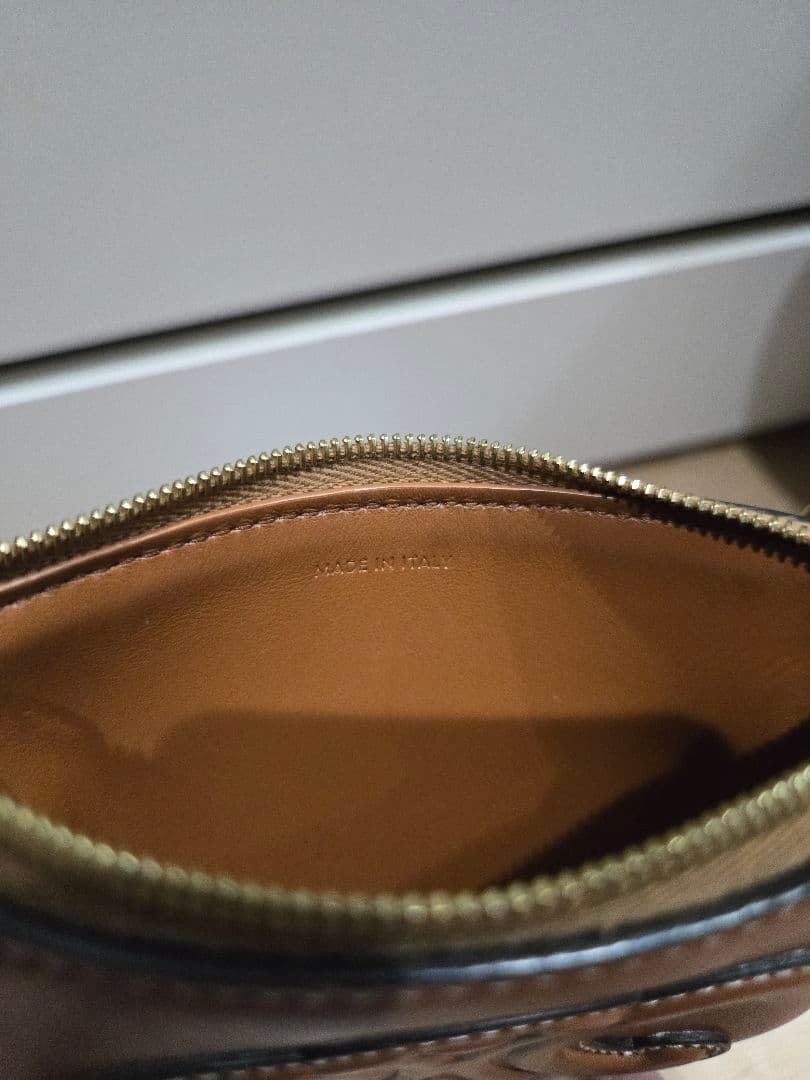 美品　セリーヌ　キーリングケース　カードケース　トリオンフ　タン