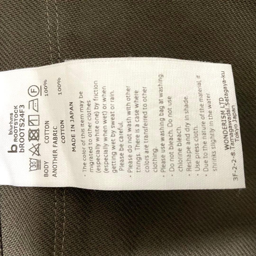 ジャケット・アウター blurhms ROOTSTOCK cotton serge 47 jacket