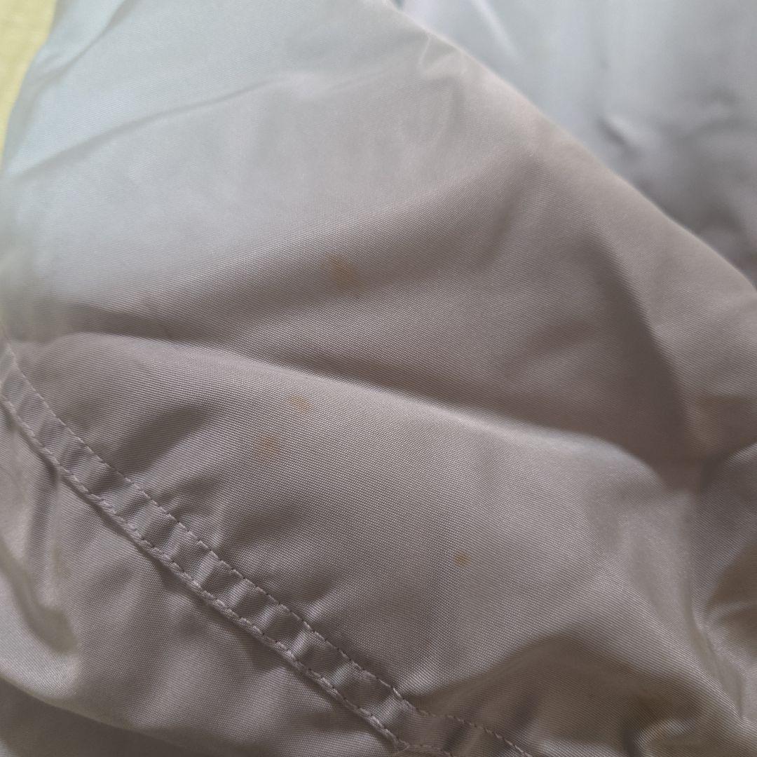 AVIREX MA-1 USA製 レザー ロゴ Lサイズ