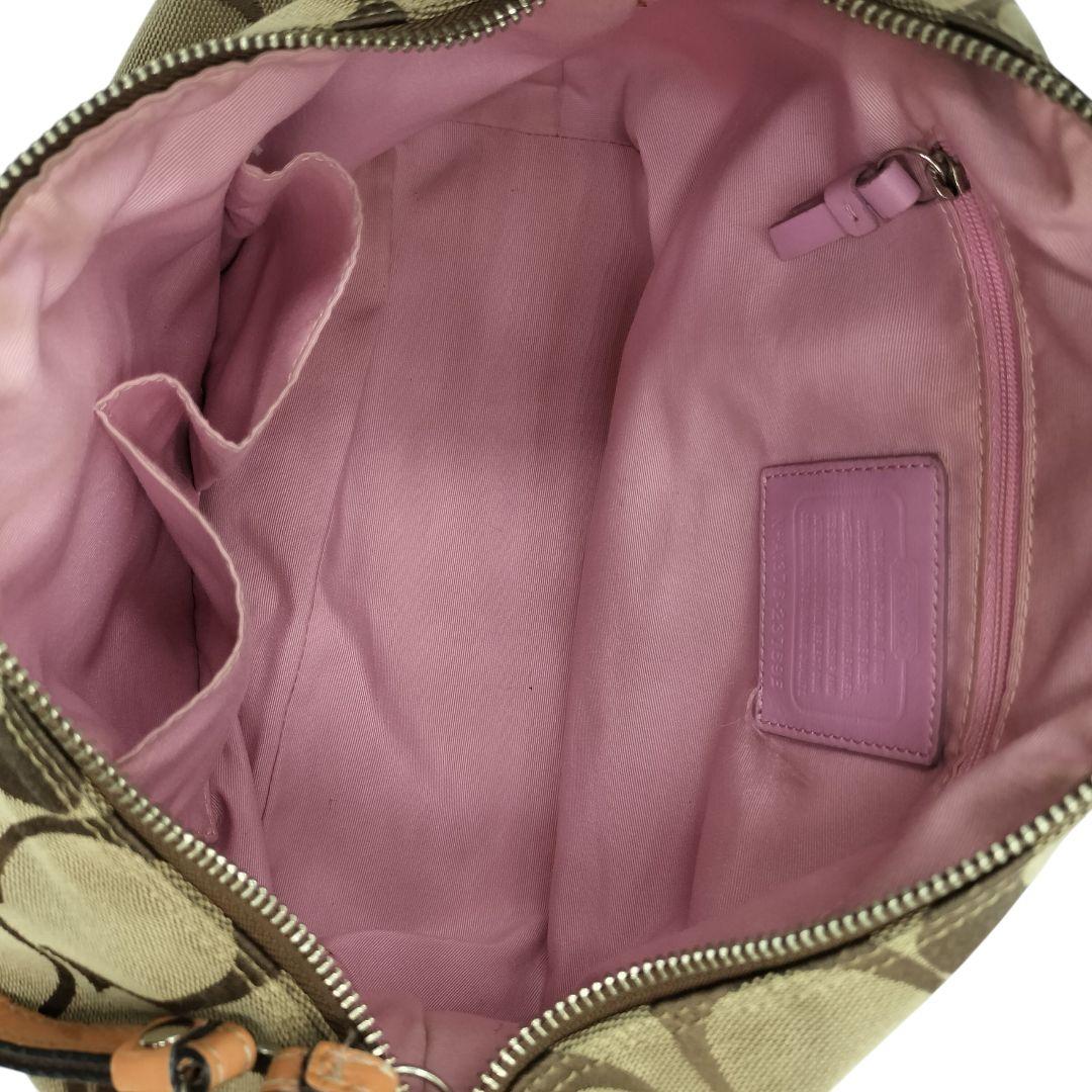 バッグ Coach OneShoulderBag Signature Pink y2k
