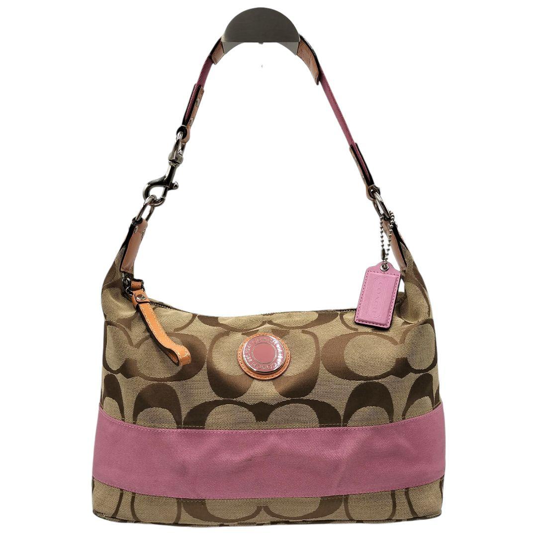 バッグ Coach OneShoulderBag Signature Pink y2k
