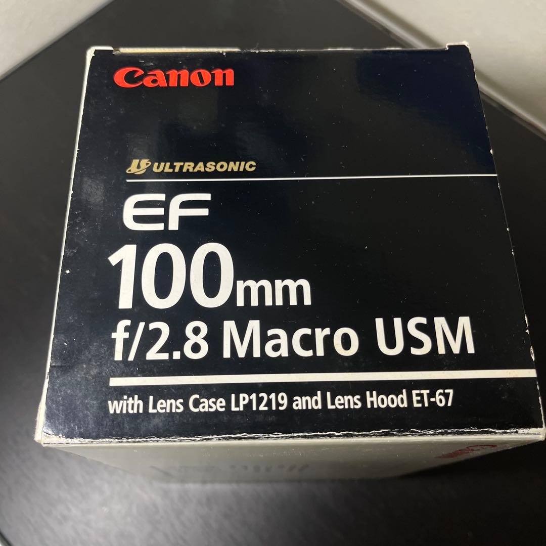 レンズ(単焦点) Canon EF100mm F2.8 Macro USM