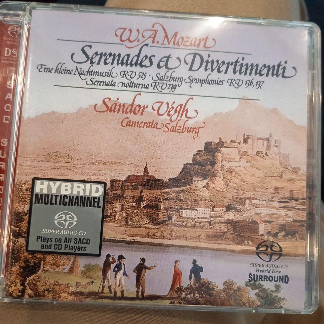 超入手困難❗SACD ヴェーグ　モーツァルト　アイネクライネ