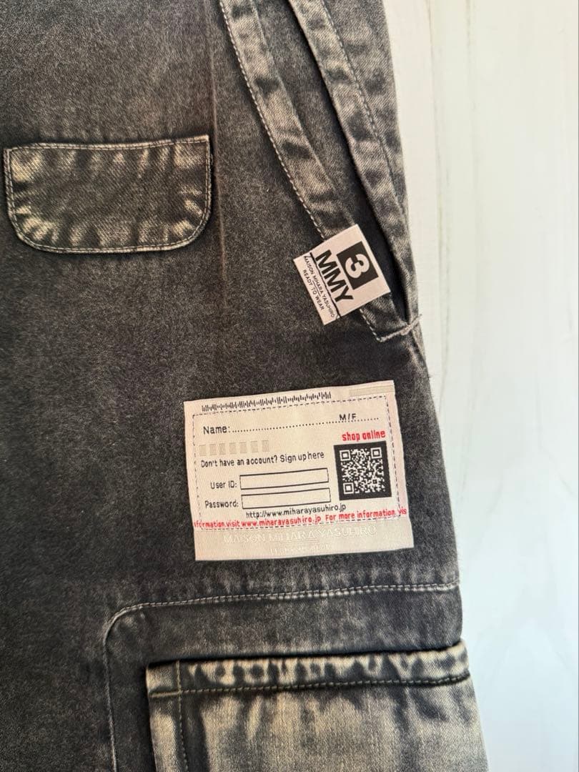 Maison MIHARA YASUHIRO ミハラヤスヒロ カーゴパンツ 44