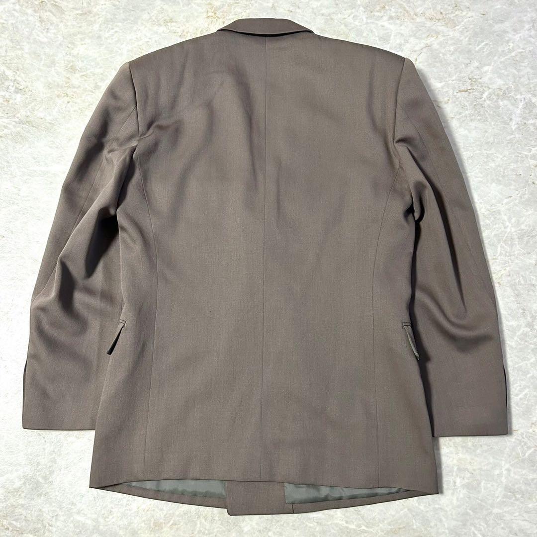 レトロ 茶色 ブラウンカラー ウール ダブル セットアップ スーツ 成人式