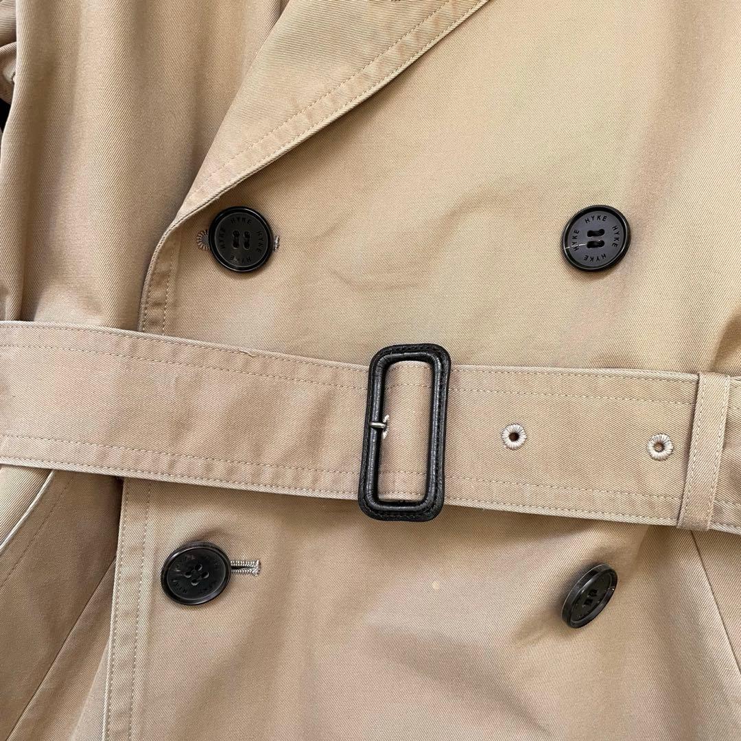 PON8⭐︎ハイク トレンチコート ウールライナー付き ベルト ロング