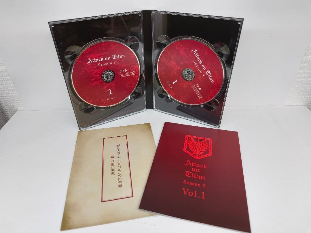 進撃の巨人 Season2 Vol.1 Vol.2 Blu-ray セット