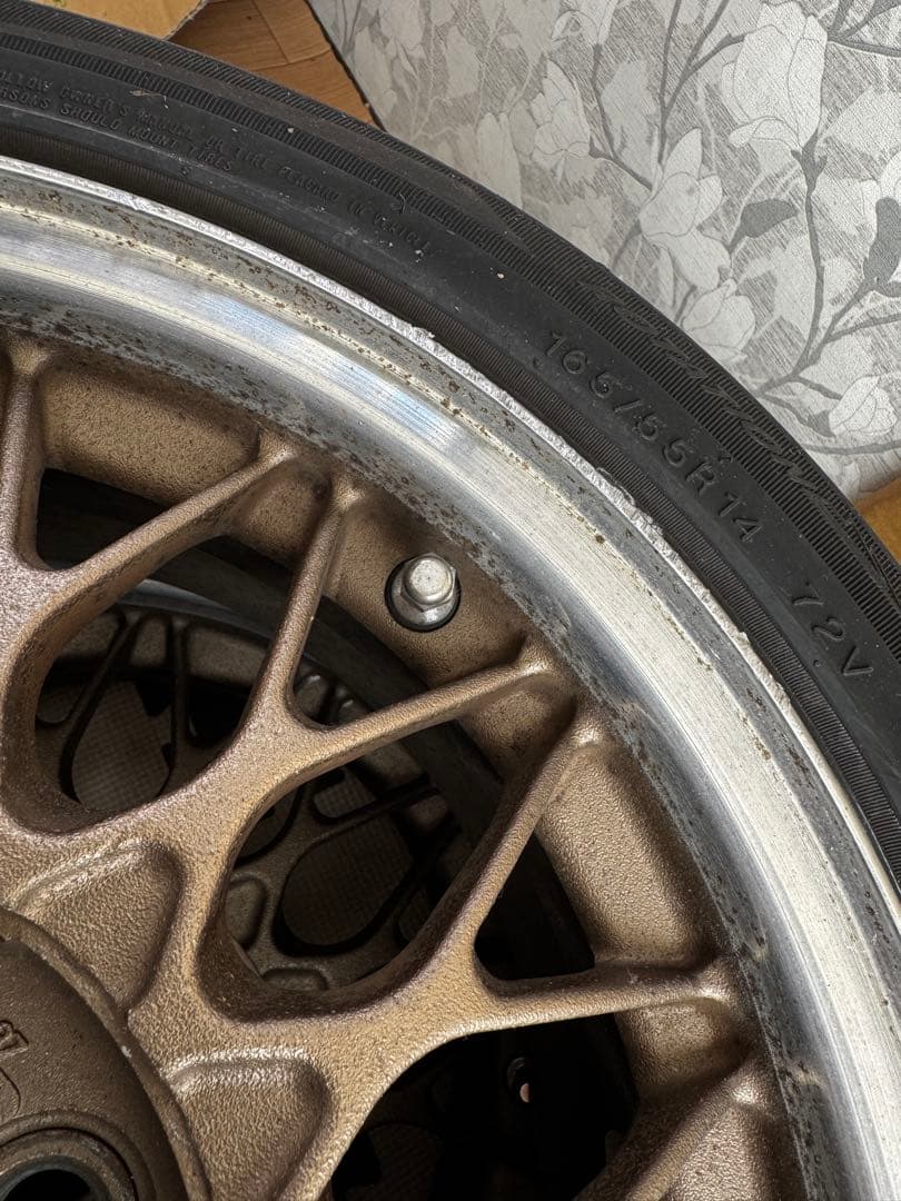 14インチ BBS RG メッシュ ホイール セット中古品