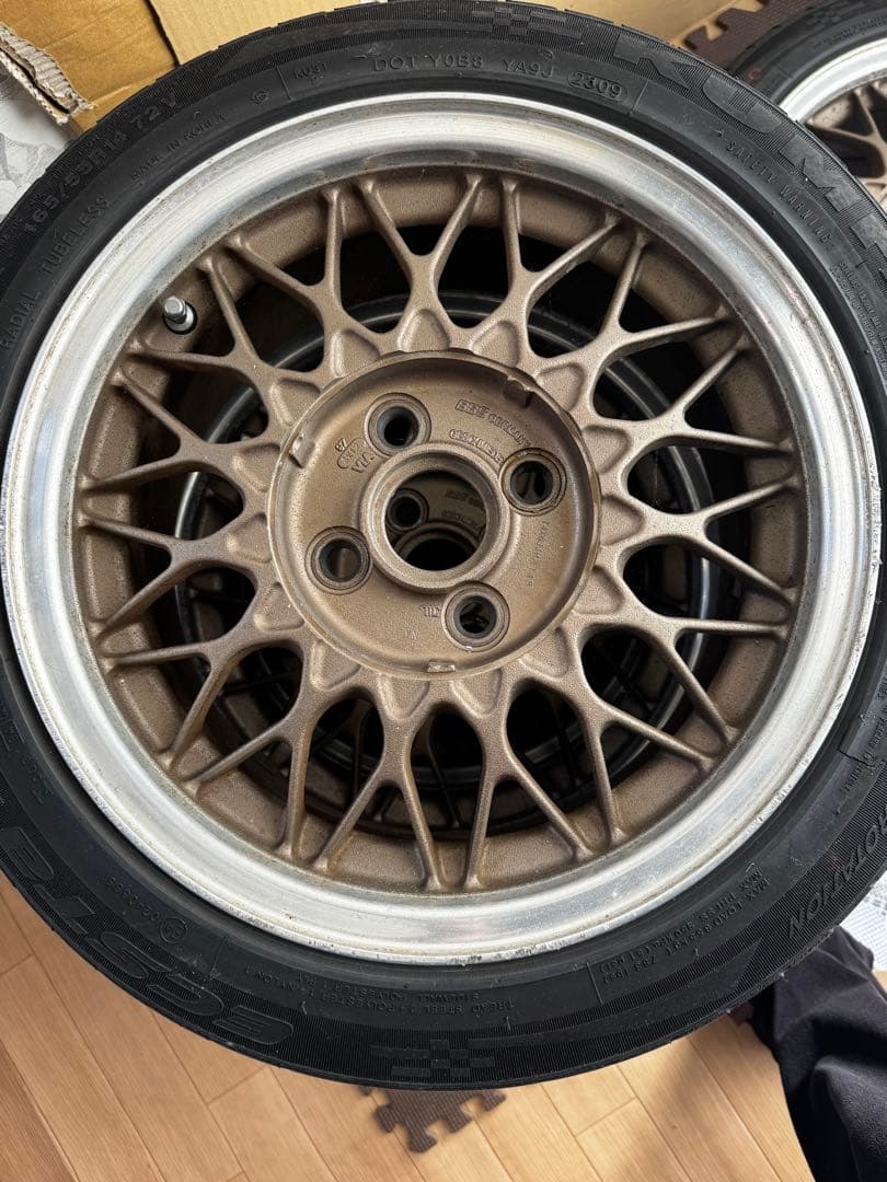 14インチ BBS RG メッシュ ホイール セット中古品