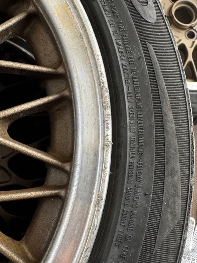 14インチ BBS RG メッシュ ホイール セット中古品