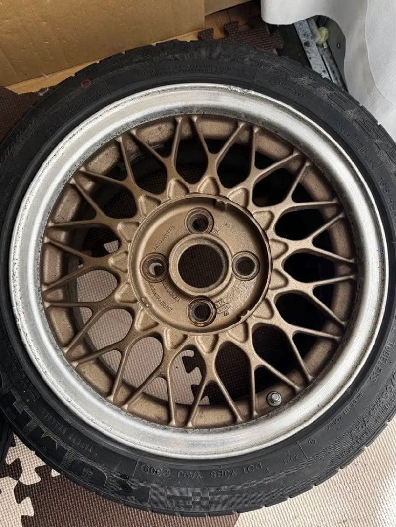 14インチ BBS RG メッシュ ホイール セット中古品