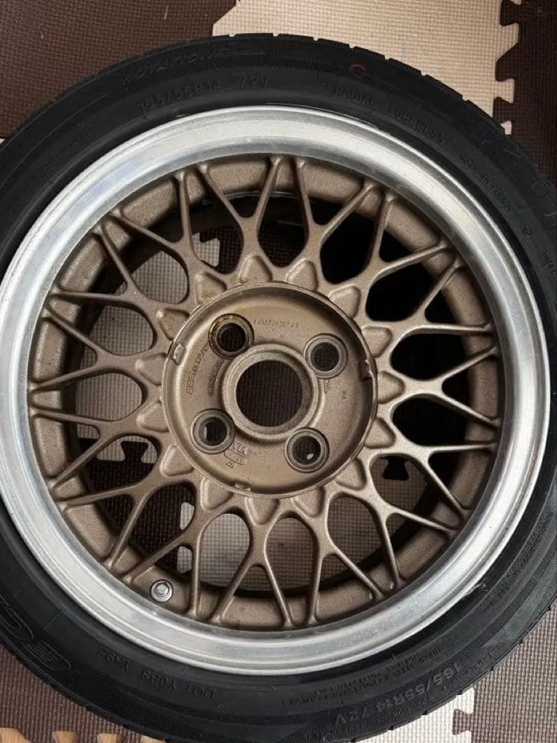 14インチ BBS RG メッシュ ホイール セット中古品