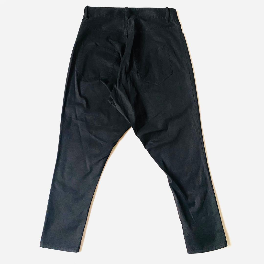 【美品】LIMI feu　リミフゥ　ヨウジヤマモト　サルエルパンツ　ブラック