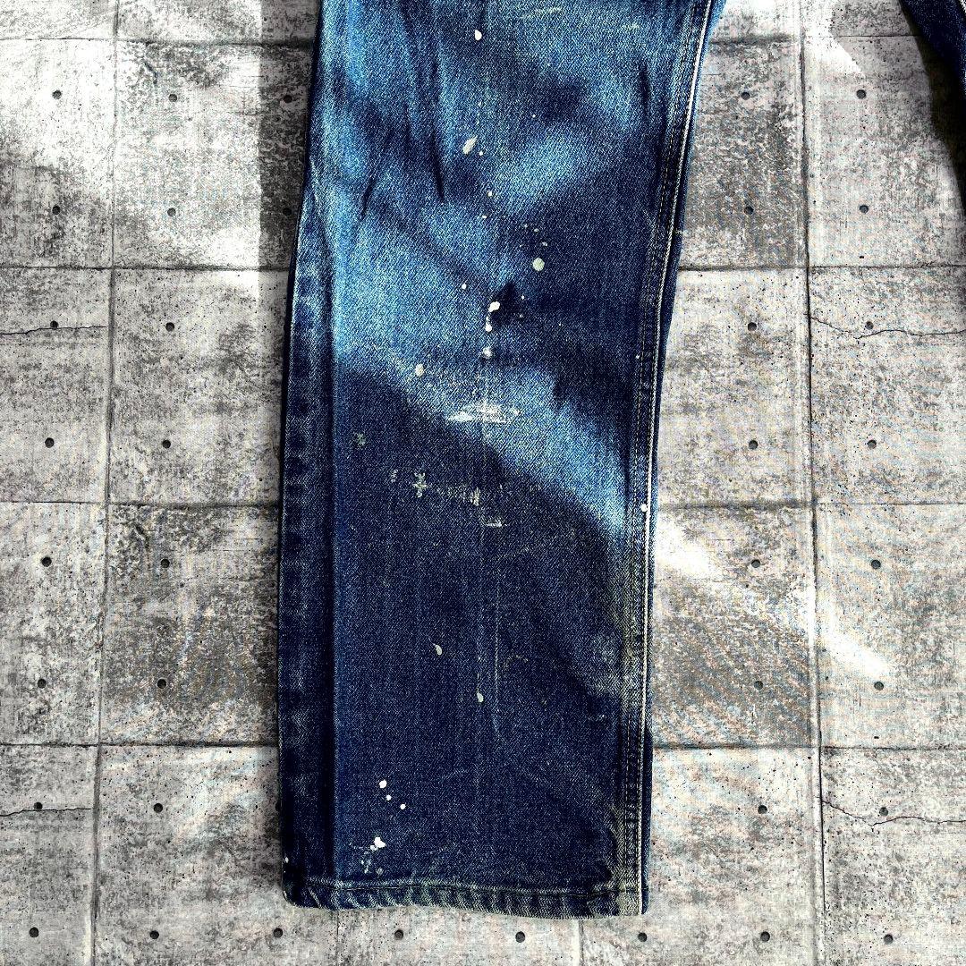 90-00s Carhartt カーハート ペンキダメージ デニムパンツ 36