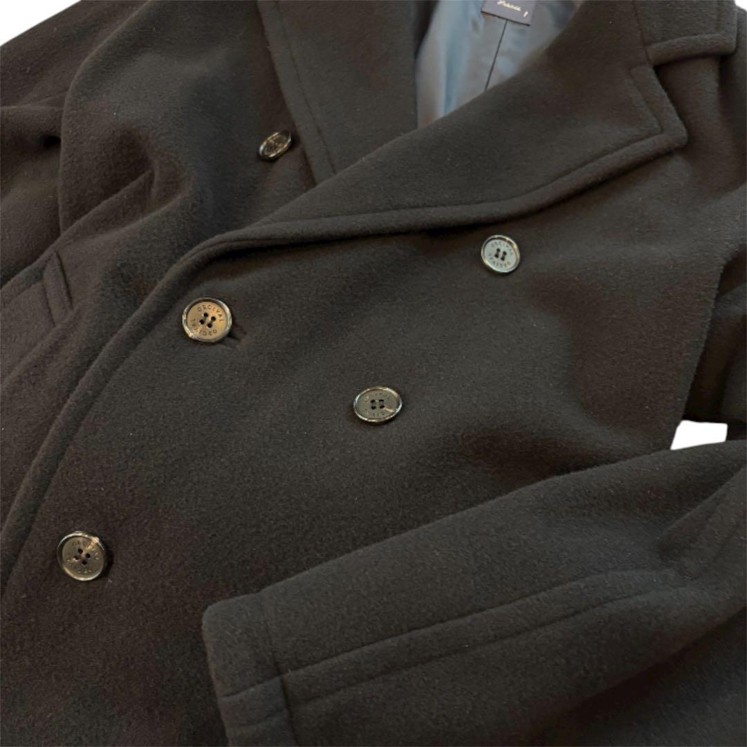 ORCIVAL オーシバル チェスターコート ウールモッサベルテッドコート S