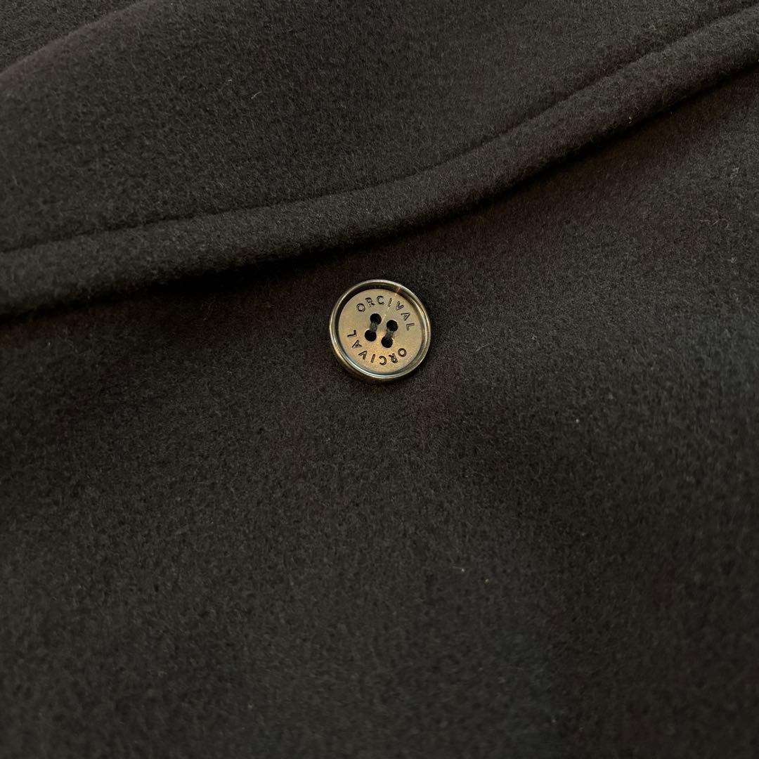 ORCIVAL オーシバル チェスターコート ウールモッサベルテッドコート S