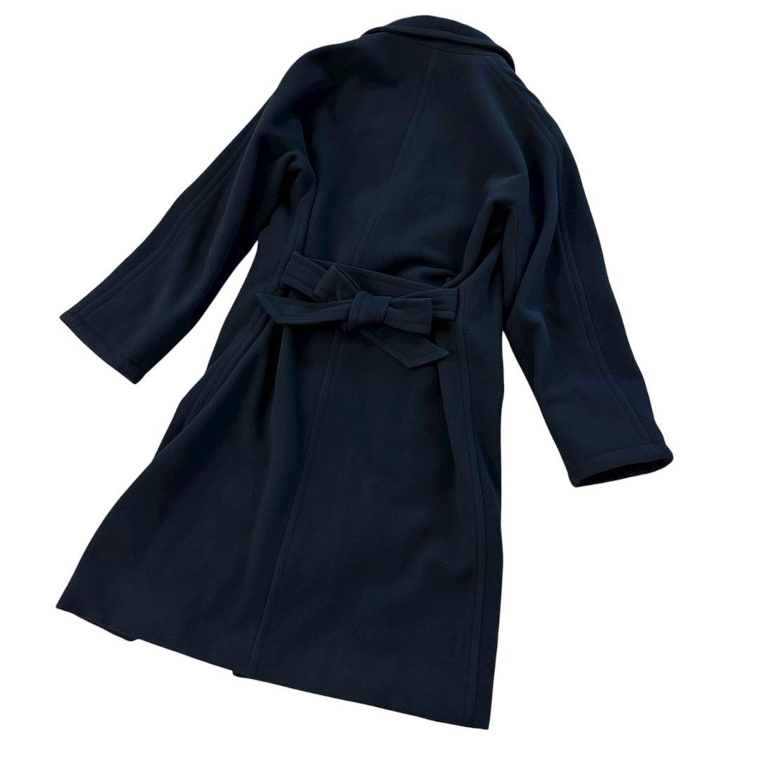 ORCIVAL オーシバル チェスターコート ウールモッサベルテッドコート S