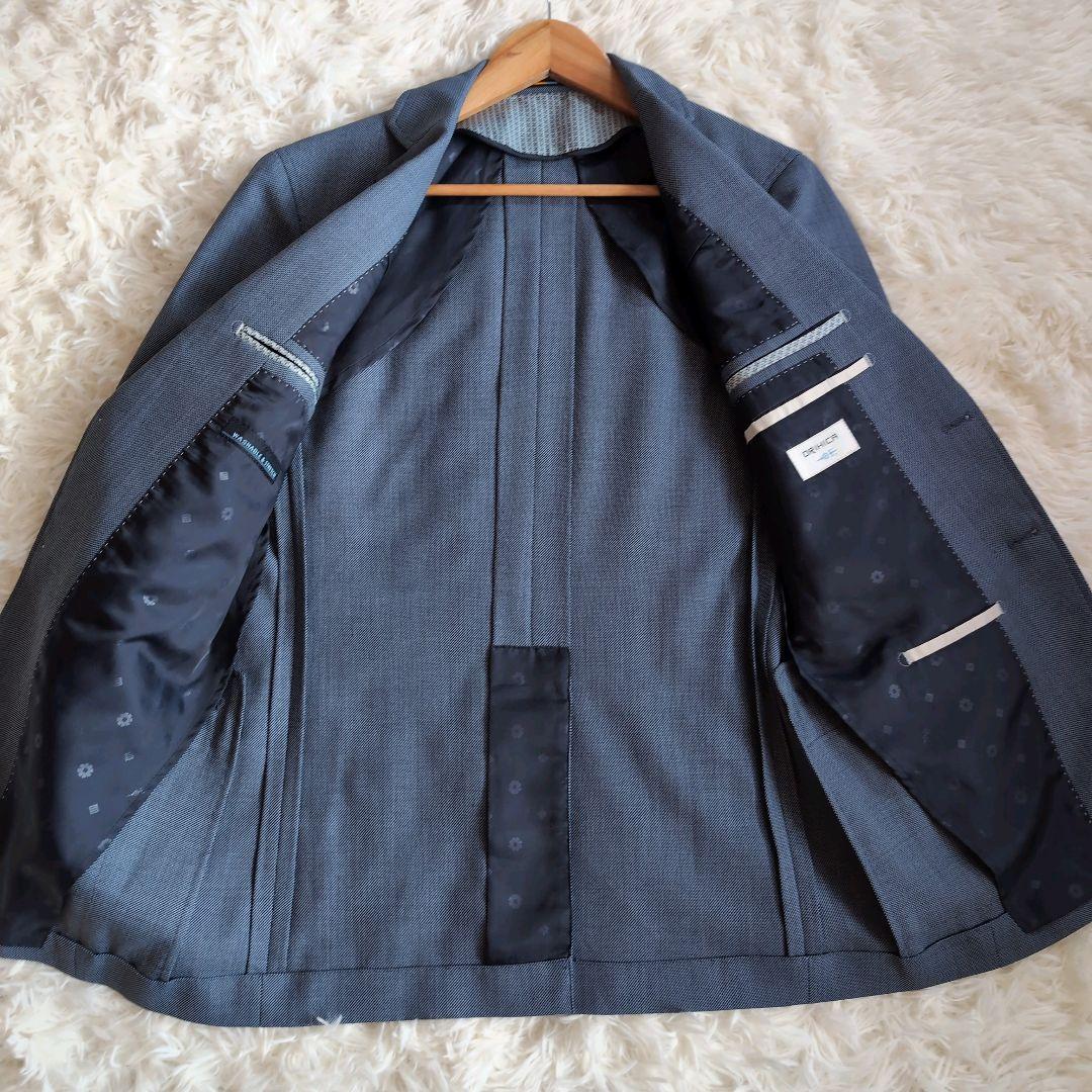 【美品 シェルボタン】オリヒカ スーツ セットアップ ストレッチ 洗える M