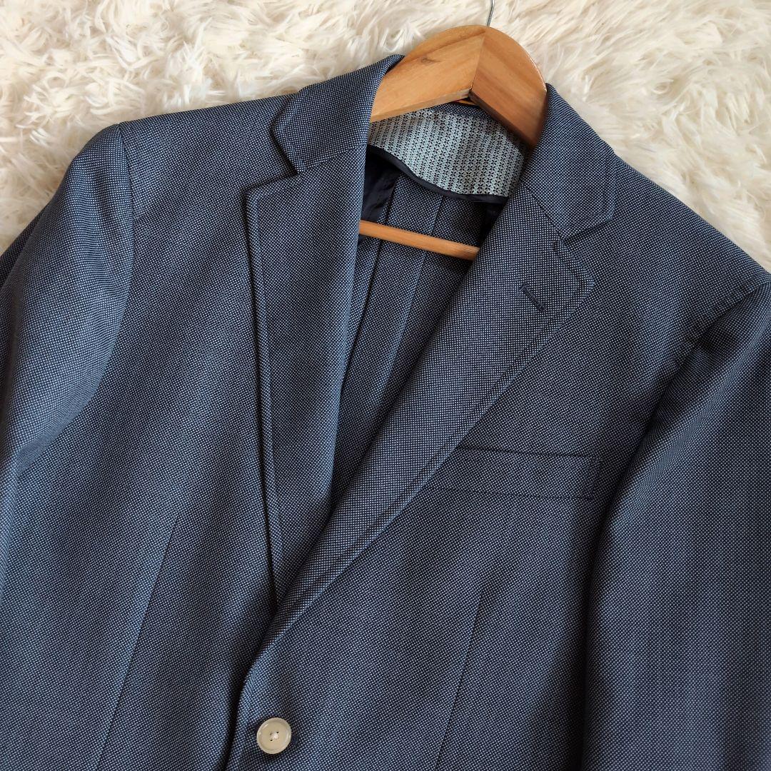 【美品 シェルボタン】オリヒカ スーツ セットアップ ストレッチ 洗える M