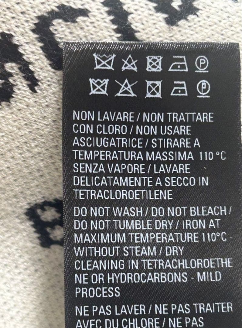 【新品未使用】BALENCIAGA ニット帽 ブラック ユニセックス