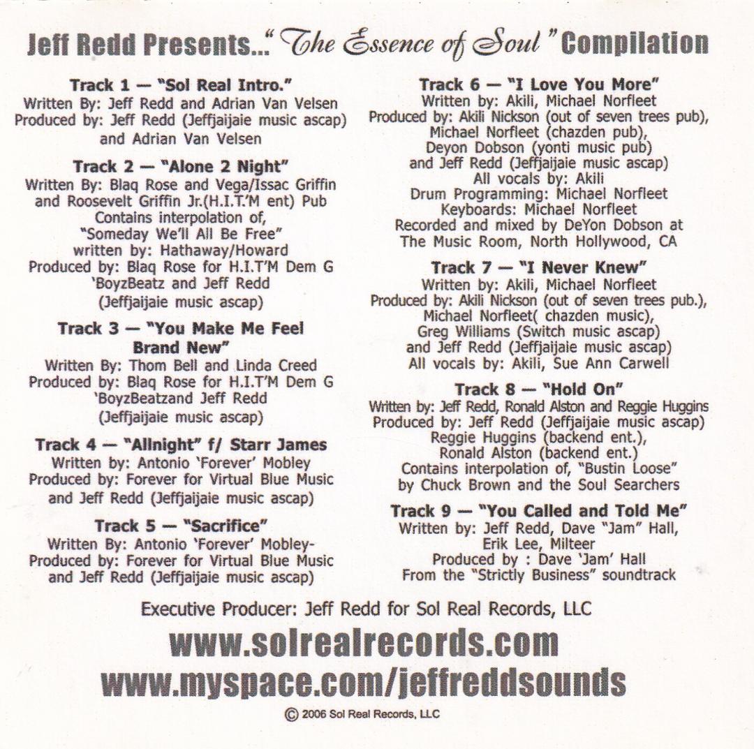 The Essence of Soul R&Bコンピレーション