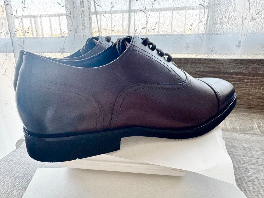 【新品】THE SUIT COMPANY ビジネスシューズ　ブラウン24.5cm