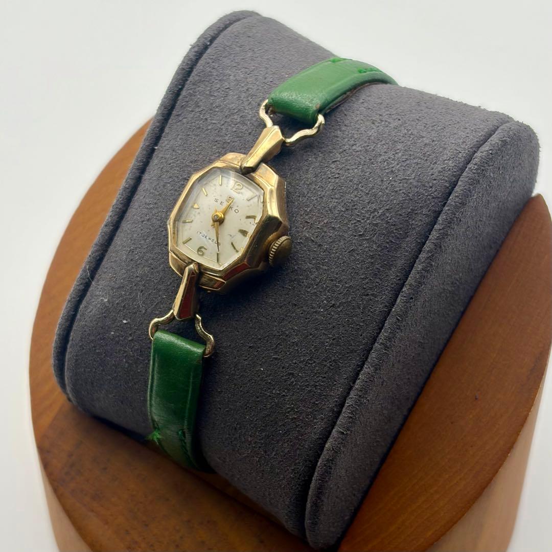 SEIKO セイコー D64728 5160 腕時計 手巻き式 14K