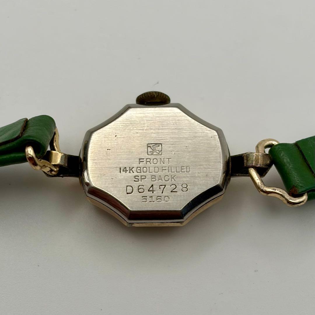 SEIKO セイコー D64728 5160 腕時計 手巻き式 14K