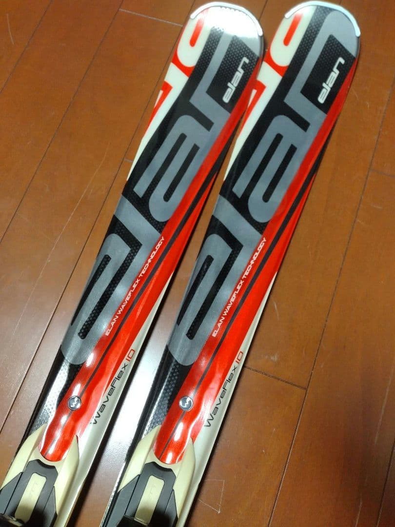 【状態良好☆】160cm　Elanスキー板セット♪　送料無料！