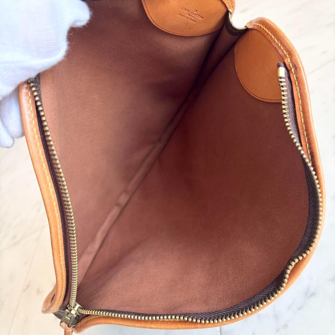 希少 LOUIS VUITTON ルイヴィトン モノグラム ラケットバッグ