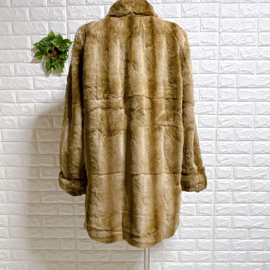 T087 ムーンバット Fond リバーシブルコート シルク100% ウィゼル