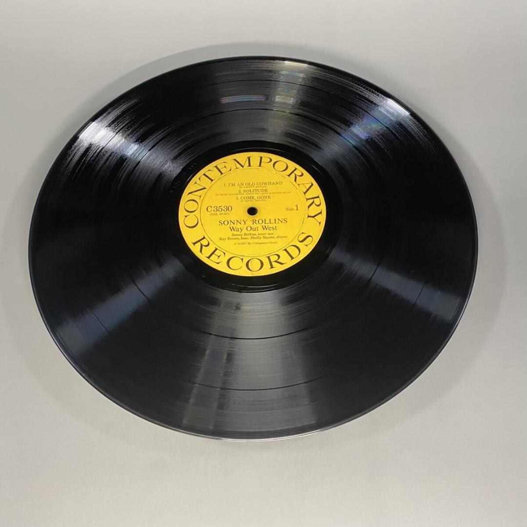 ★屈指の名作【USオリジナル/MONO/黄色ラベル/深溝】ソニー・ロリンズ