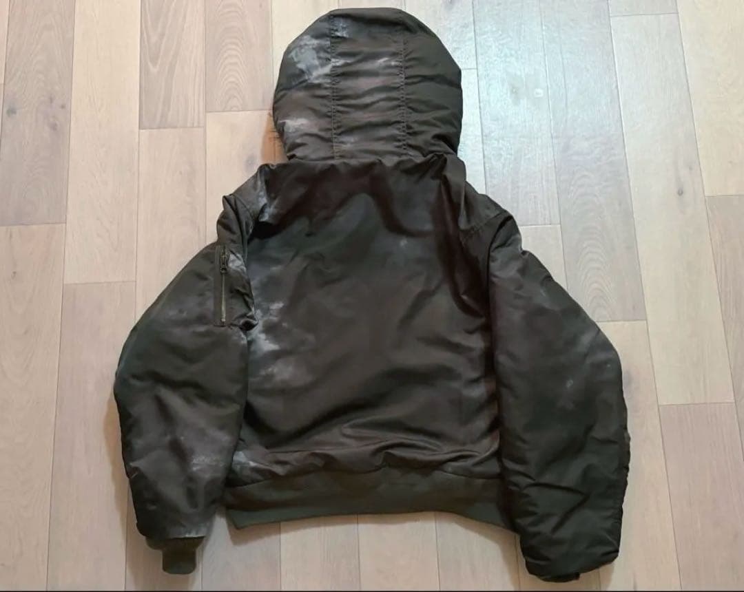 ANTIMID FLIGHT JACKET ファージャケットアンチミッド カーキ