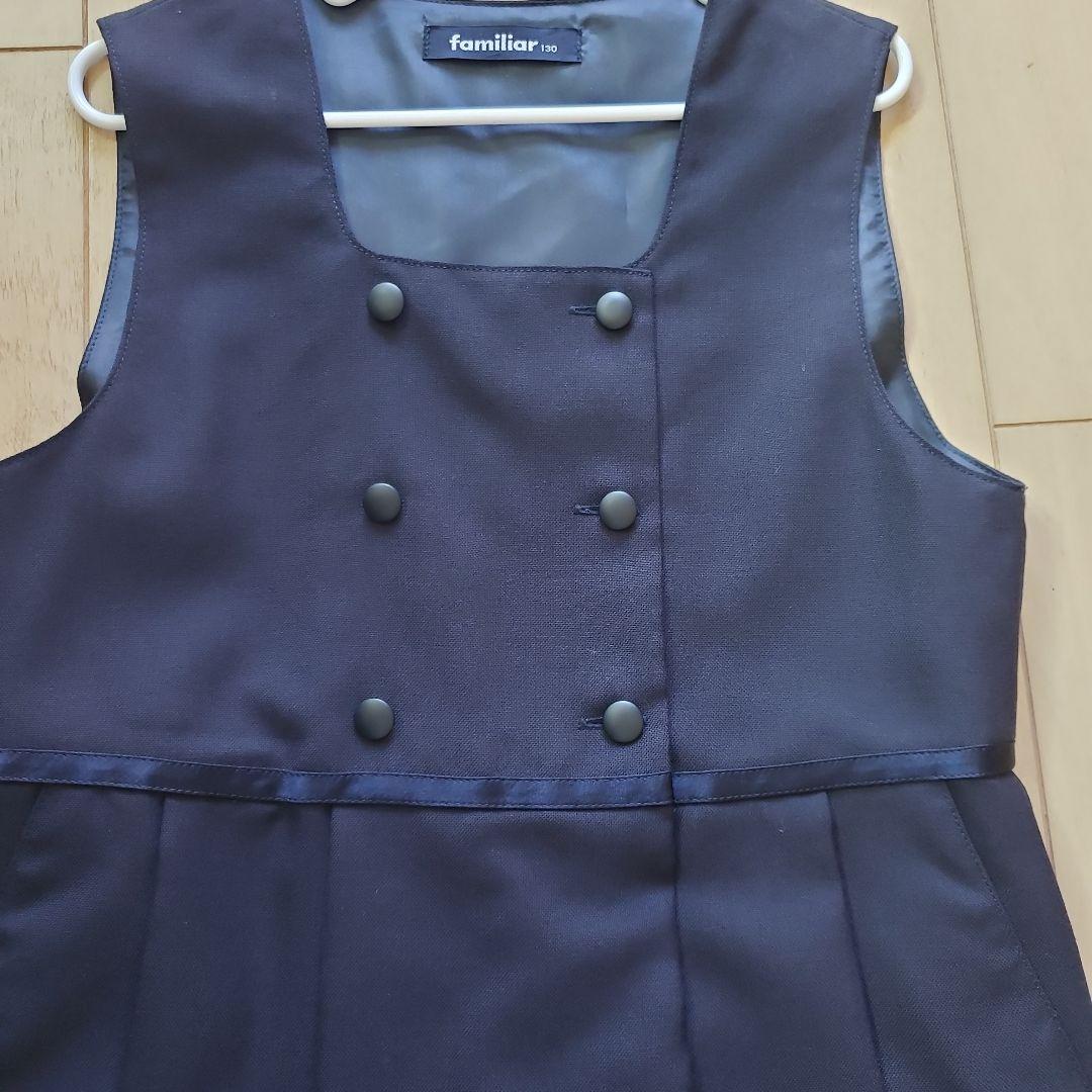 familiar美品☆お受験本番用ワンピースボレロ