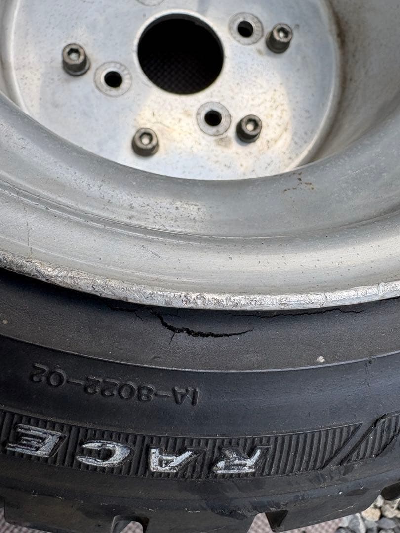 ジャイロキャノピーワイドリアホイールタイヤ付き