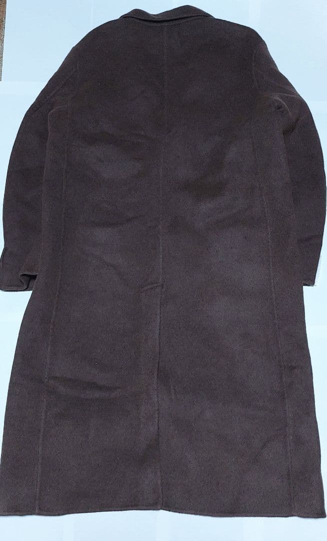 【激安】MUJI Labo ダークブラウン チェスターコート　Sサイズ
