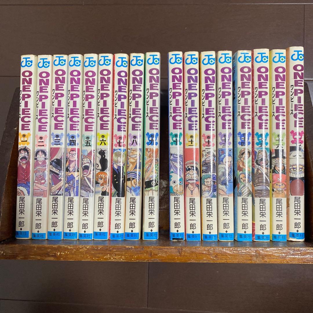 ワンピース　1〜15巻 初版8巻あります