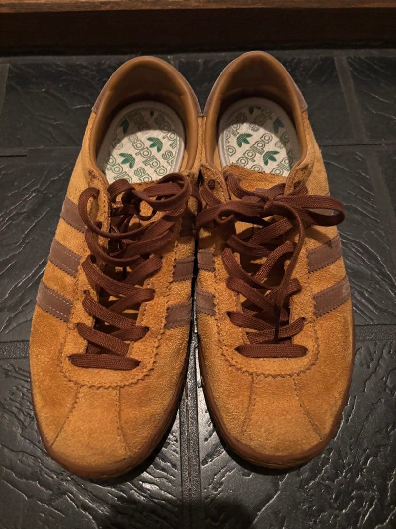 お値下げ中adidas タバコ グルーエン ブラウン スニーカー
