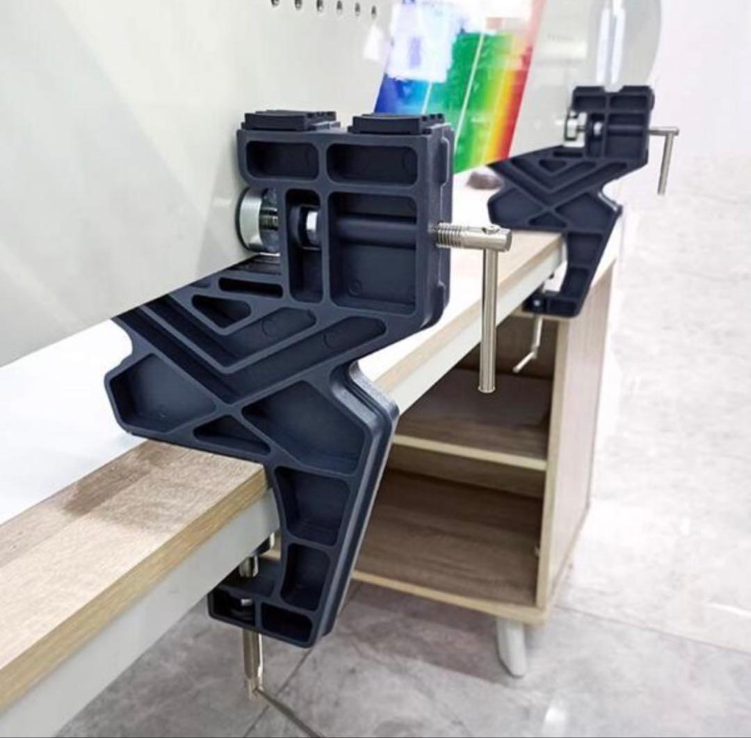 スキースノーボードバイスチューニングワックスや修理スキーバイス2個セット。